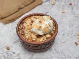 Umm Ali With Qeshta Honey And Nuts Bram
