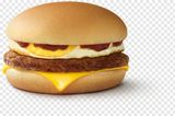 Burger With Eggs Sandwich