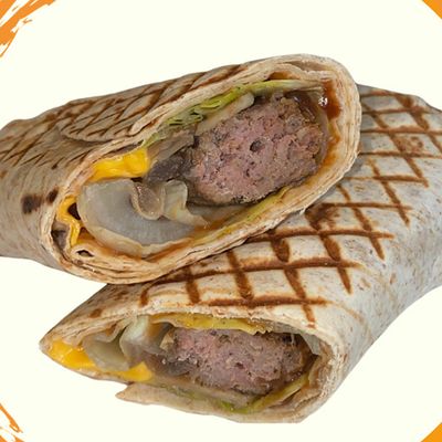 Beef kofta wrap