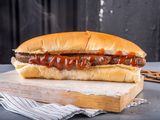 Medium Oriental Sausage Sandwich