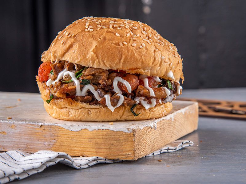 Meat Shawerma Sandwich