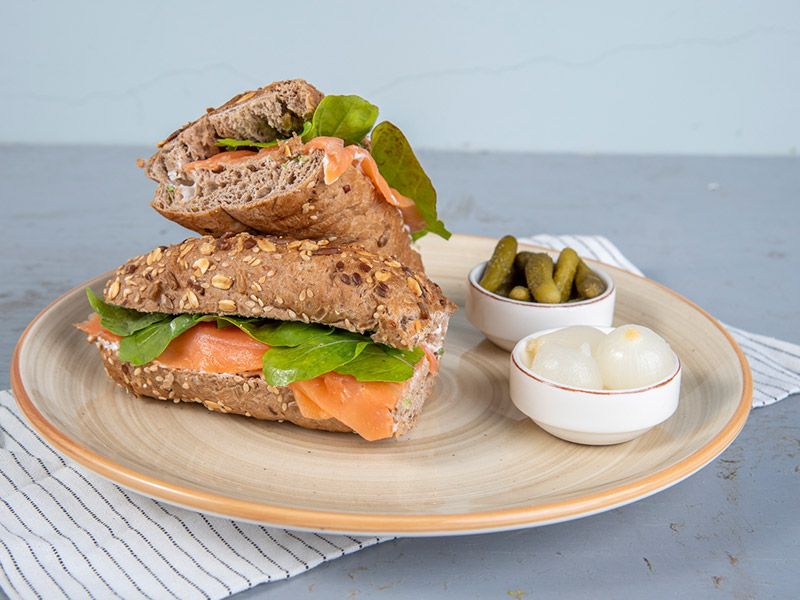 Smoked Salmon Sandwiches