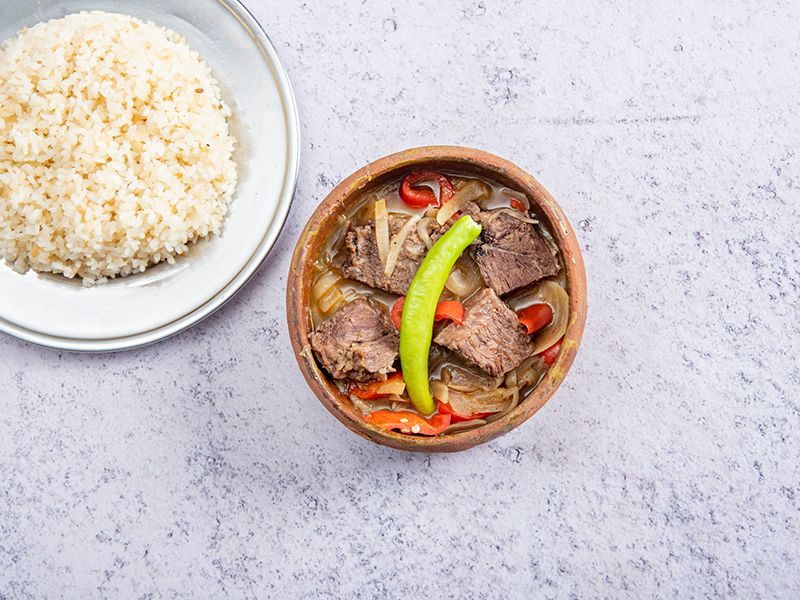 Meat With Onions Casserole