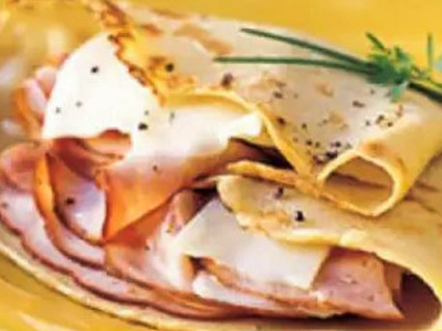 Smoke Turkey Crunchy Crepe