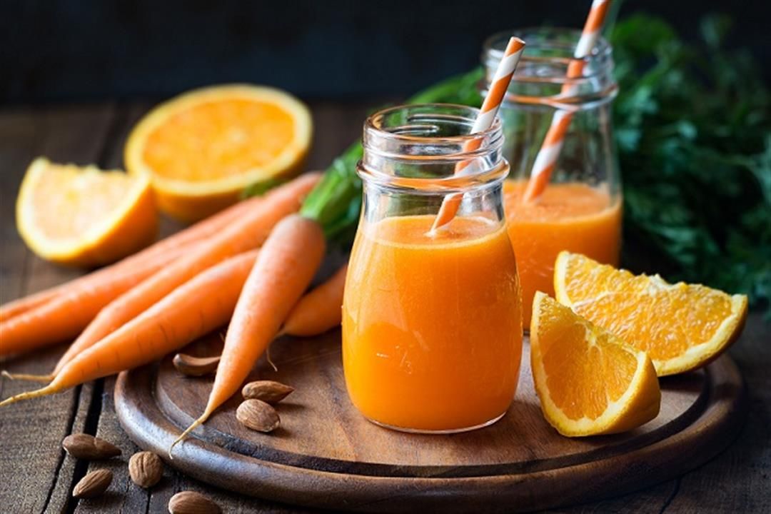 Orange With Carrots Juice