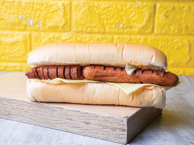 Mega Hot Dog Sandwich
