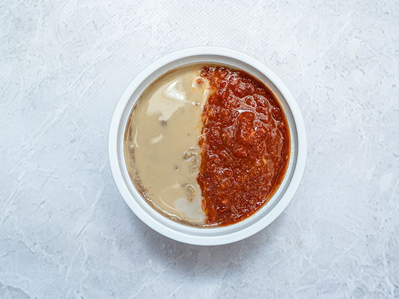 Foul With Red Sauce Box