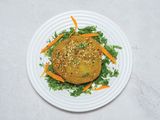 A Big Stuffed Falafel Disk