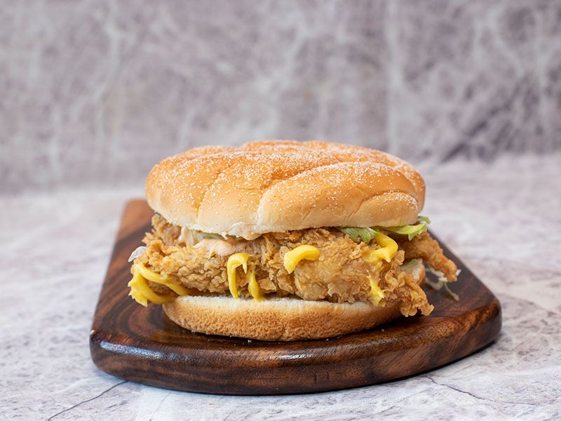 Zinger Round Sandwich