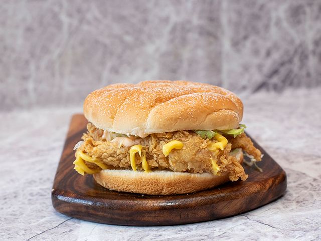 Zinger Round Sandwich