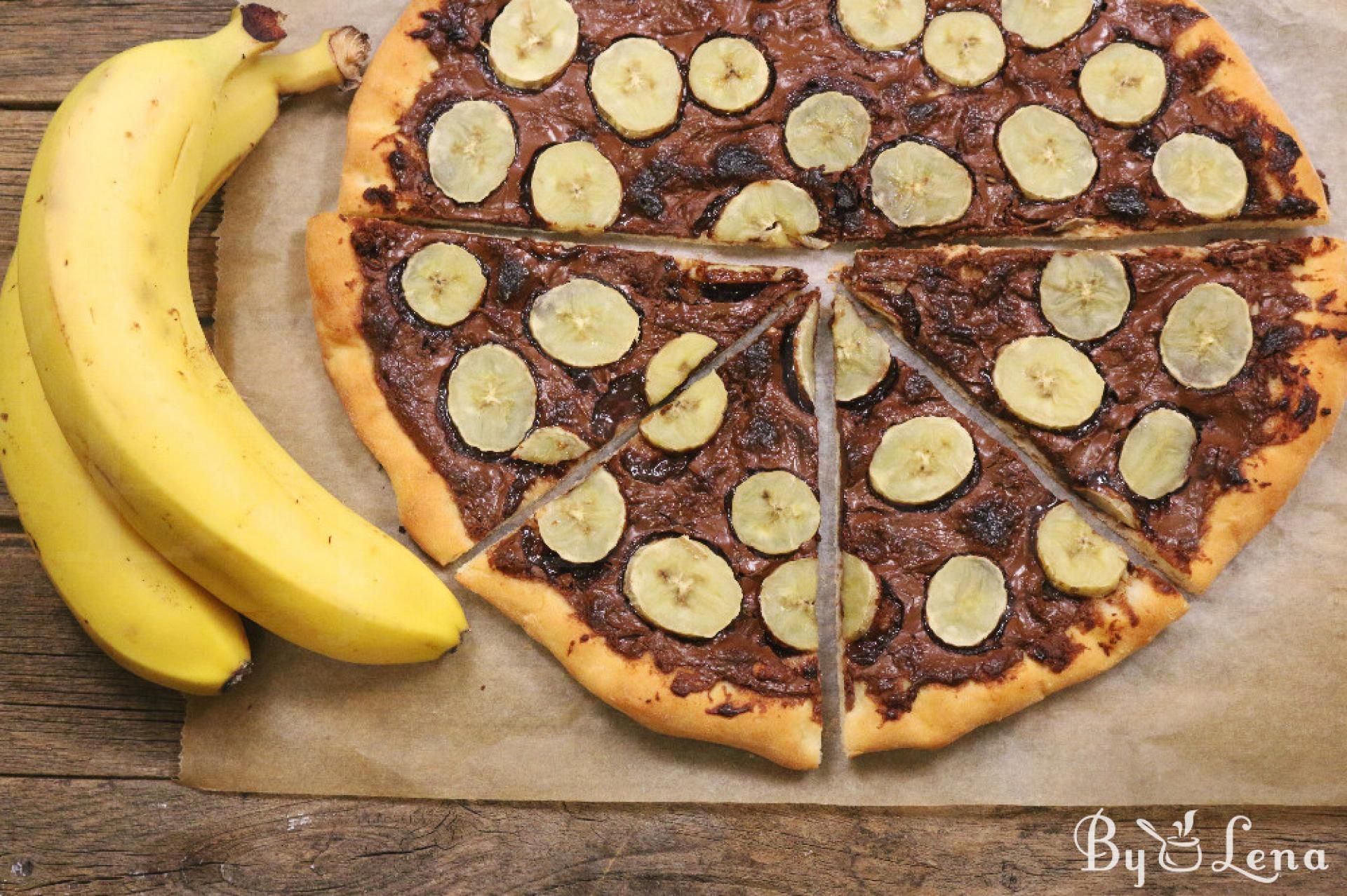 Nutella Chocolate With Banana Pie