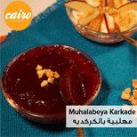 Hibiscus Milk Pudding