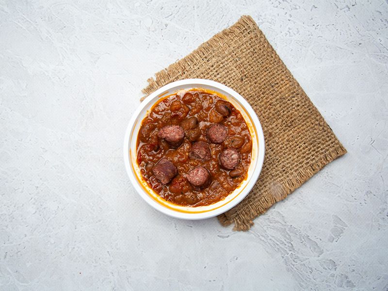 Foul With Oriental Sausage Box