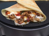 Fajita Chicken Crepe