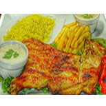 Half Grilled Chicken Meal