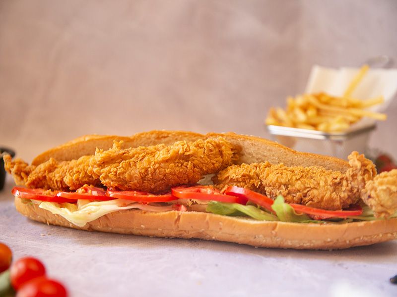 Crunchy Chicken Sandwich