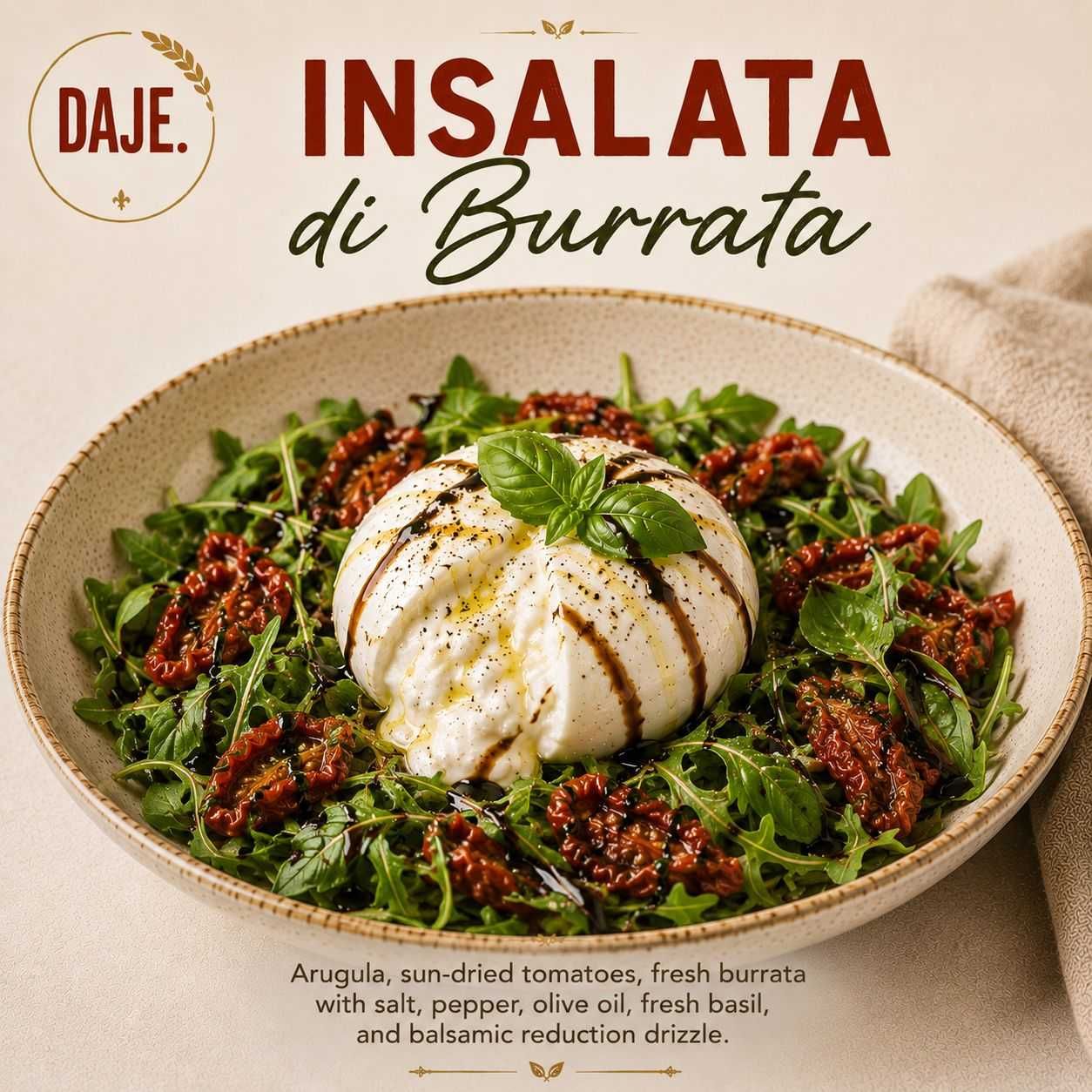 Insalata Di Burrata