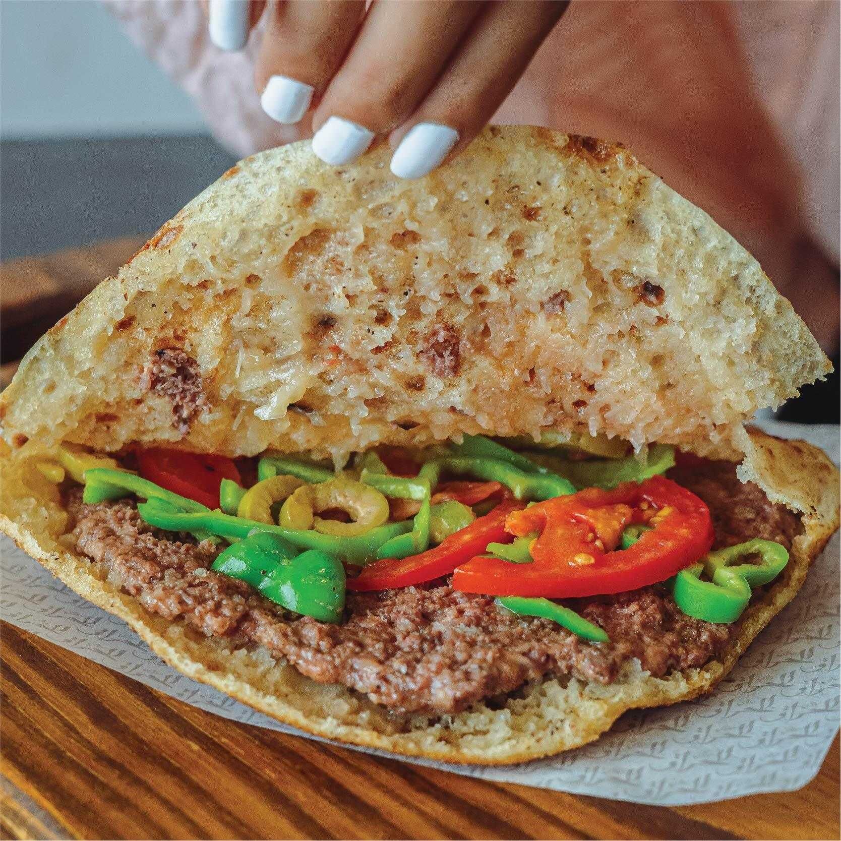 Vegetable Meat Hawawshi