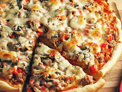 Mushroom Italian Pizza