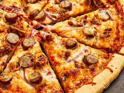 Oriental Sausage Italian Pizza