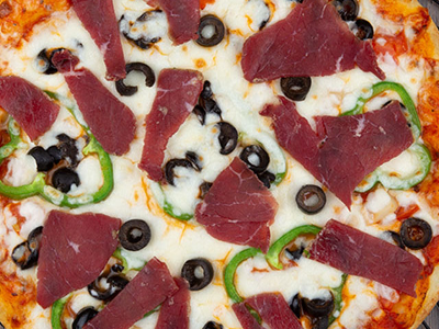 Pastrami Italian Pizza