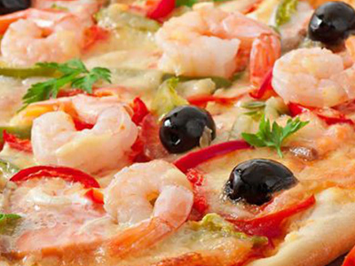 Seafood Italian Pizza