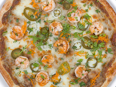 Shrimp Italian Pizza