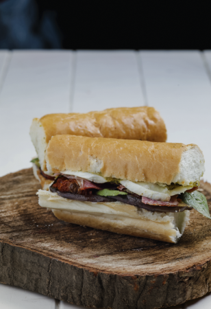 Grilled Eggplant Sandwich