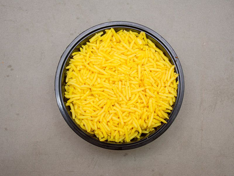 Yellow Basmati Rice Platter