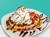 Waffle With Ice Cream