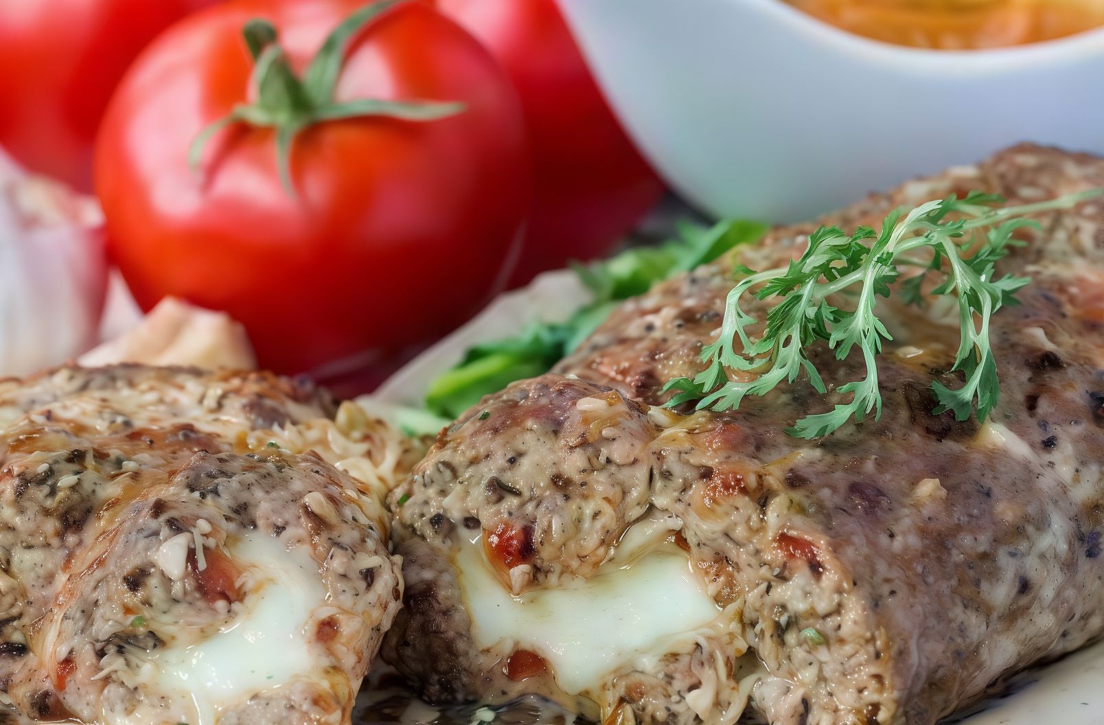 Kofta with Mozzarella
