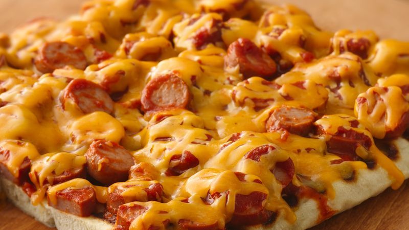 Hot Dog Pizza