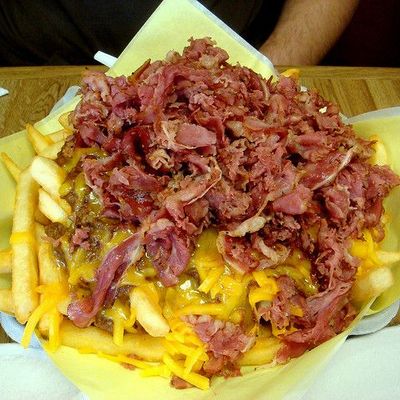 French Fries With Pastrami