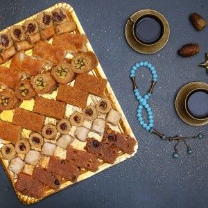 Oriental Desserts With Nuts