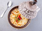 Oven Baked Rice Casserole with Pigeon
