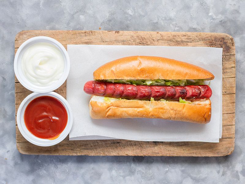 Hot Dog Sandwich