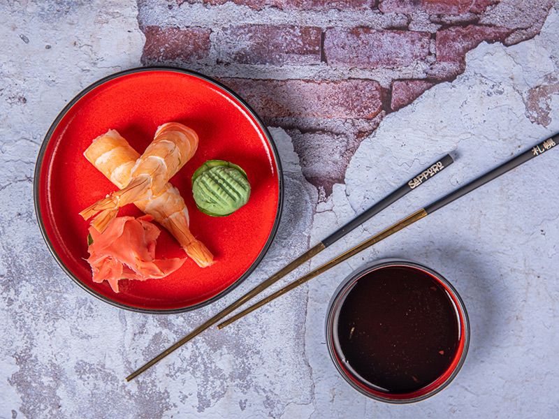 Boiled Prawns Nigiri