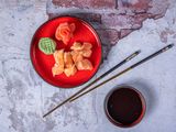 Boiled Prawns Sashimi