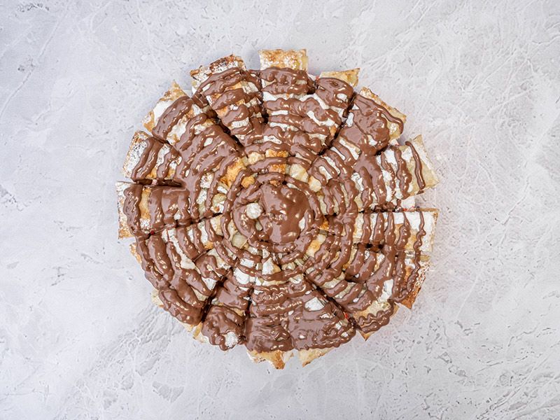 Plain Nutella Chocolate Pie
