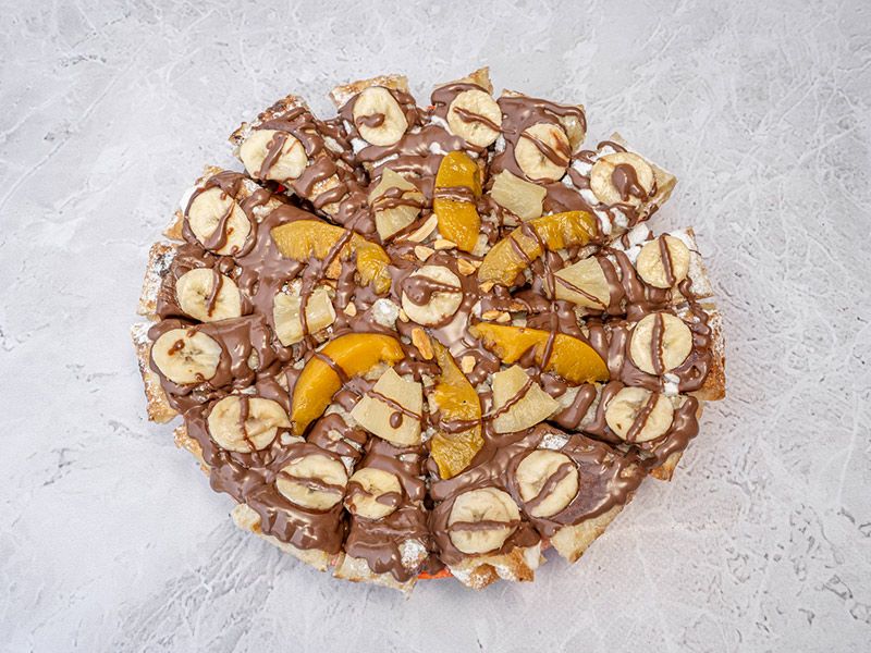 Nutella Chocolate With Banana Pie