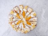 Qeshta With Honey And Fruit Pie