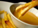 French Fries With Mozzarella Cheese Packet