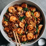 Fried Noodles With Shrimp