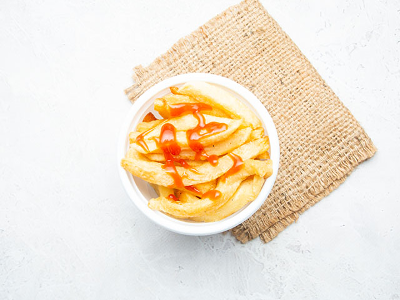 French Fries Big Box With Ketchup