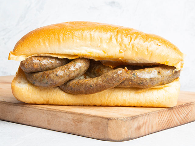 Oriental Sausage Petit Pain Bread Sandwich