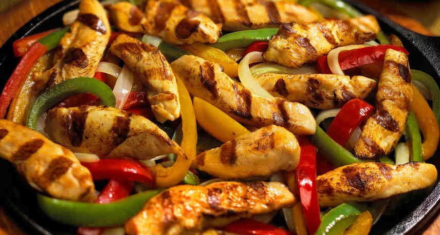 Medium Chicken Fajita Fatteh