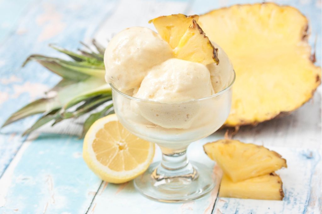 Pineapple Ice Cream