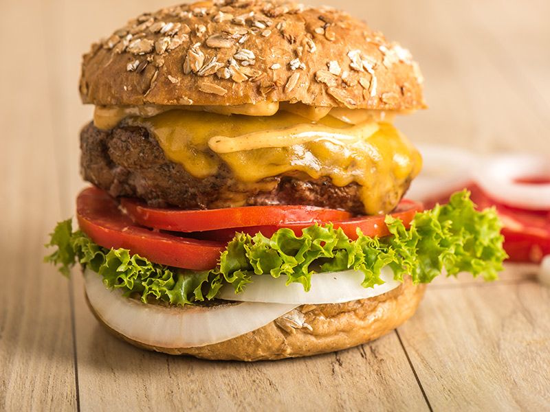 Cheese Burger Sandwich