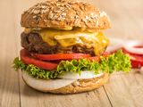 King Beef Burger Sandwich