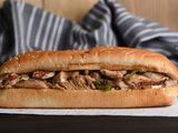 Beef Fajita Sandwich